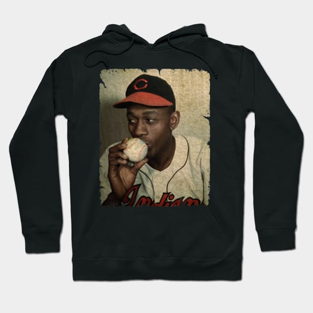 Satchel Paige in Cleveland Guardians Hoodie by PESTA PORA